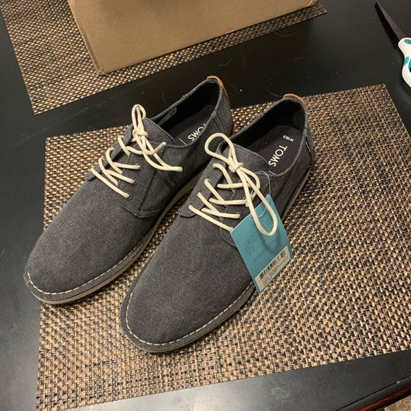 toms preston leather brogue